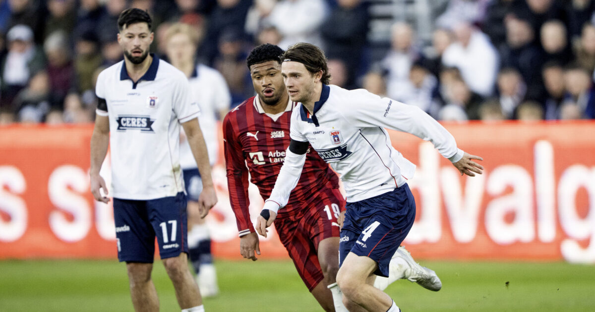 AGF-profil: Snak om gummiben giver ikke mening Foto: Bo Amstrup/Ritzau Scanpix.