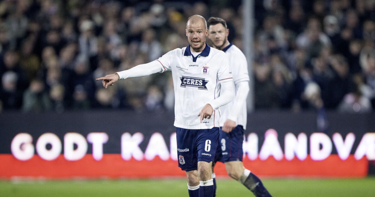 Nicolai Poulsen kan sætte ny bisse-rekord mod FCM Foto: Bo Amstrup/Ritzau Scanpix