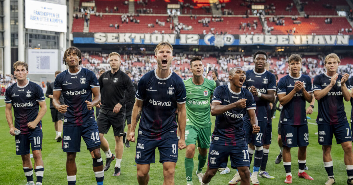 AGF blev hånet i årevis: Nu griner ingen længere Foto: Mads Claus Rasmussen/Ritzau Scanpix