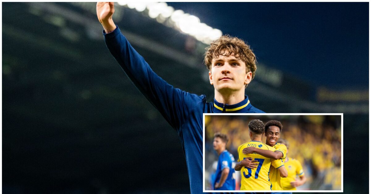 Brøndby skal modstå lukrativ Ambæk-transfer Foto: Ida Marie Odgaard/Ritzau Scanpix og Claus Bech/Ritzau Scanpix