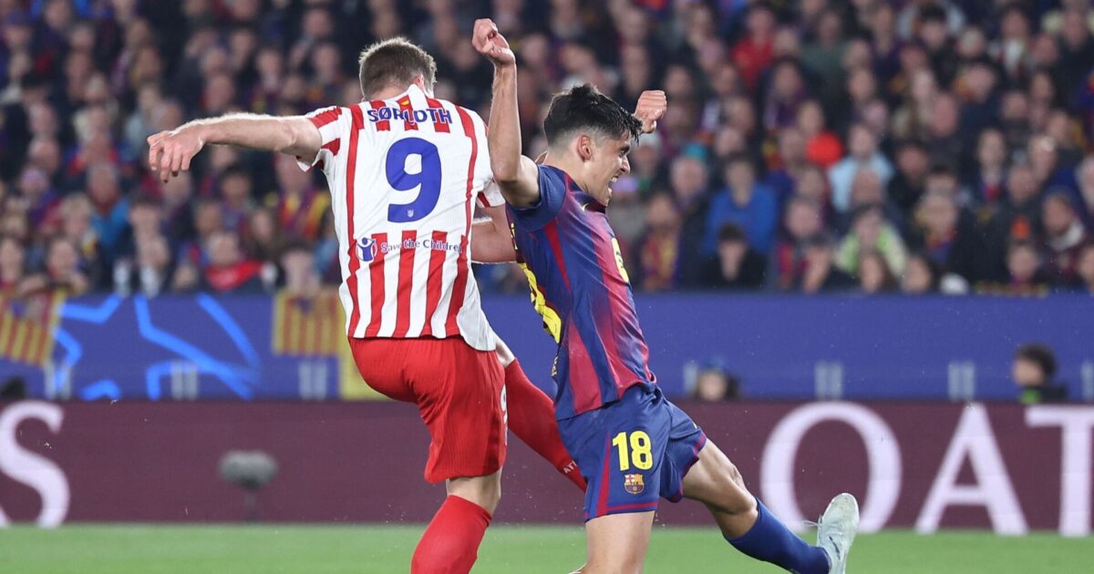Sørloth og Atlético sender Barcas 10 mand tæt på CL-exit Foto: Photo by Josep LAGO 