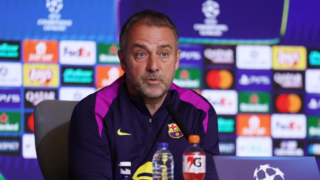 FC Barcelonas Hansi Flick