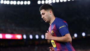 Roony Bardghji spiller for FC Barcelona