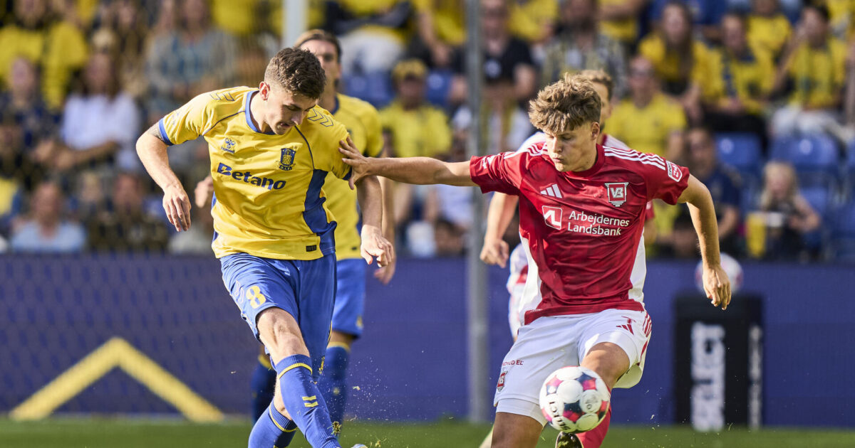 Topscorer kan ende i Brøndby, og Vejle kan blive splittet ad Foto: Thomas Traasdahl/Ritzau Scanpix