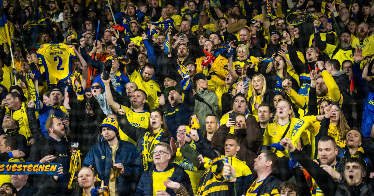Brøndby-fans med kontant svar til klubben: Det kan ikke stå alene Foto: Ida Marie Odgaard/Ritzau Scanpix