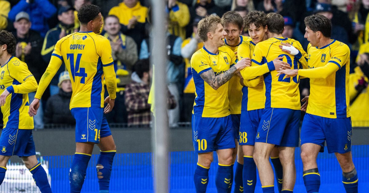 Brøndby bankede Sønderjyske: Vi skal nyde den Foto: Ida Marie Odgaard/Ritzau Scanpix