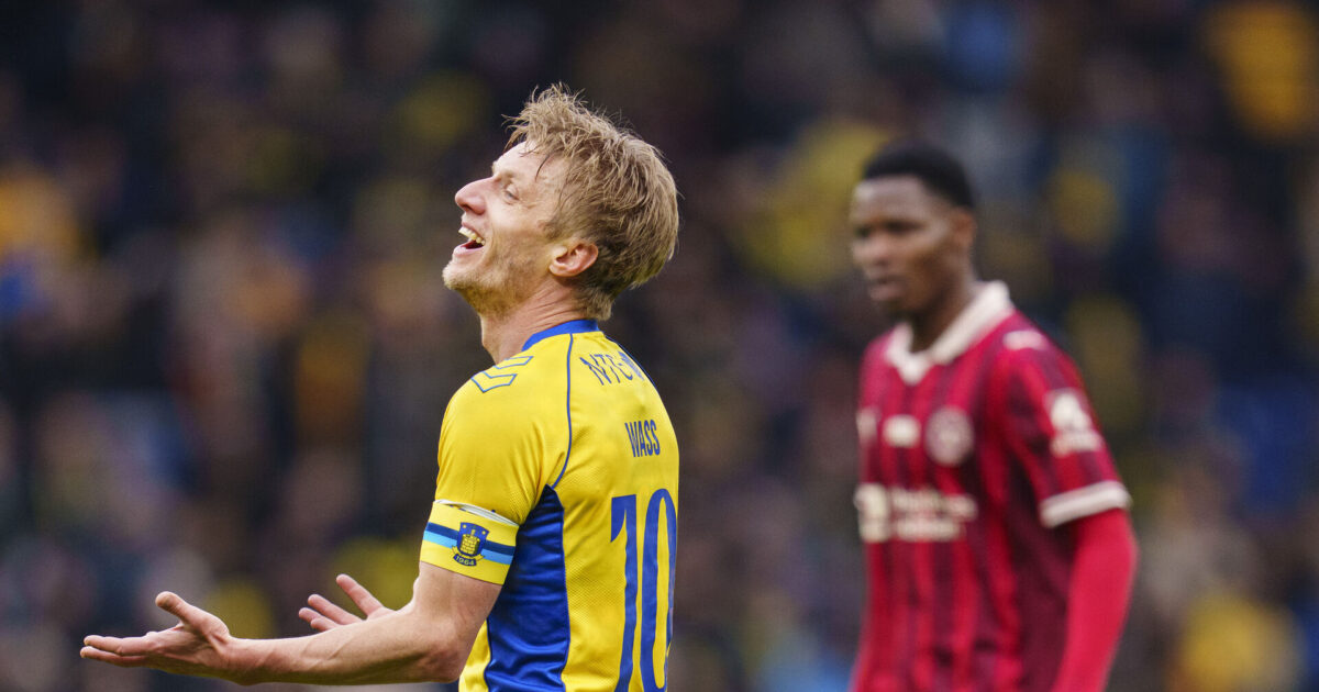 – Der er nogen, der ikke har prøvet at vinde i en Brøndby-trøje endnu Foto: Liselotte Sabroe/Ritzau Scanpix