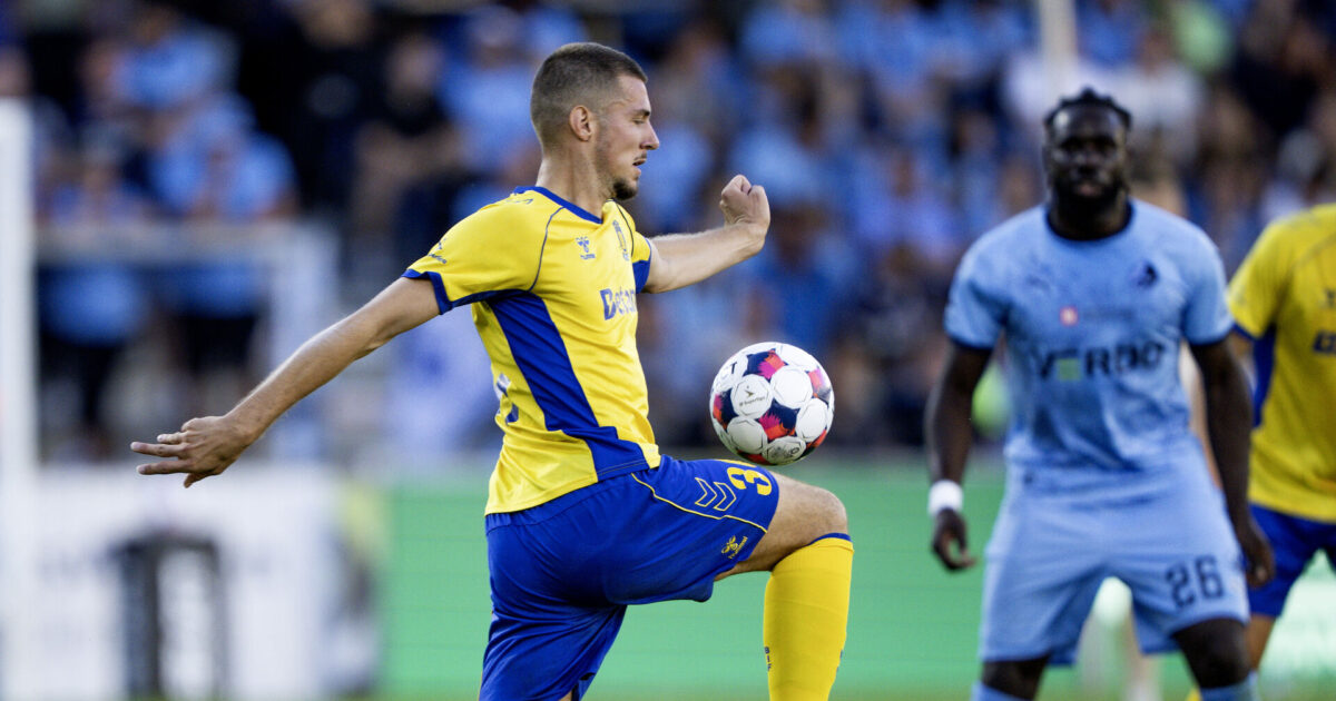 Udstødt Brøndby-stopper starter mod FCN Foto: Bo Amstrup/Ritzau Scanpix