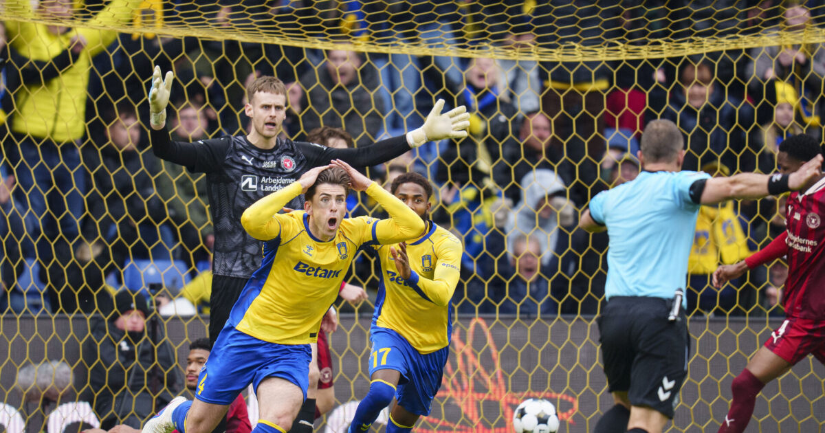Annulleret Brøndby-mål skaber debat: Dommer forklarer Foto: Liselotte Sabroe/Ritzau Scanpix