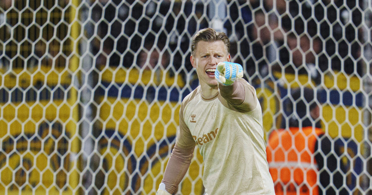 Ikke på min vagt: Brøndby-keeper topper Superliga-liste Foto: Liselotte Sabroe/Ritzau Scanpix