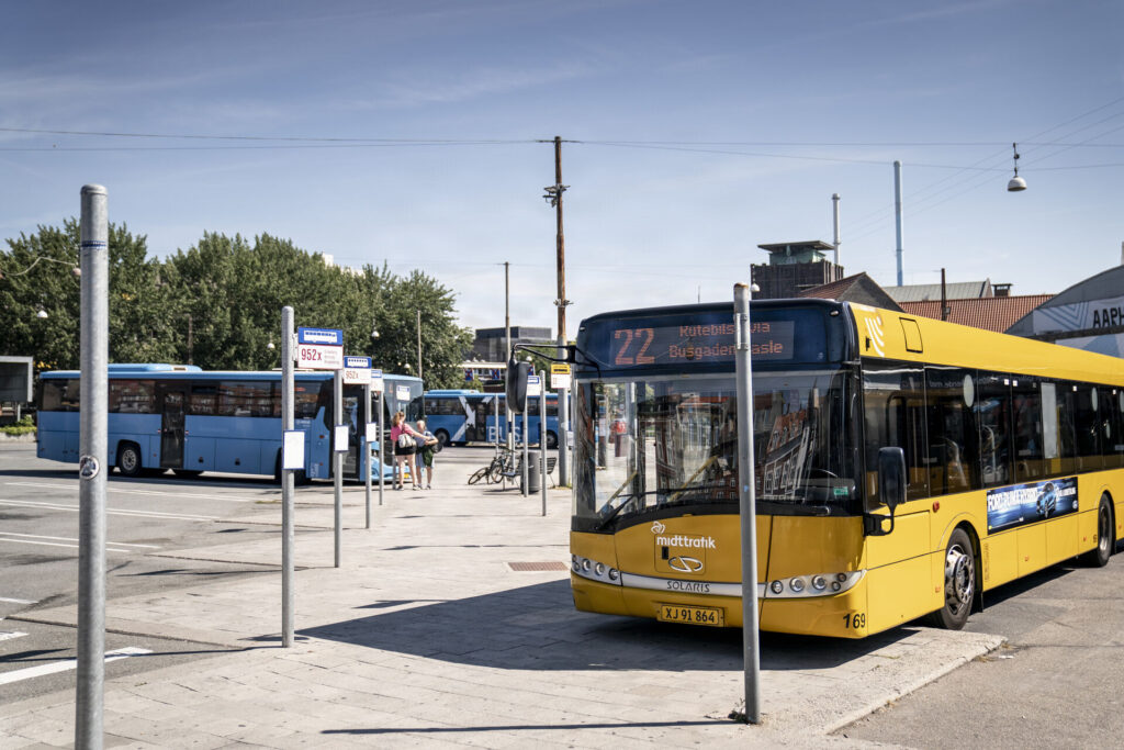 Aarhus Rutebilsstation, bus