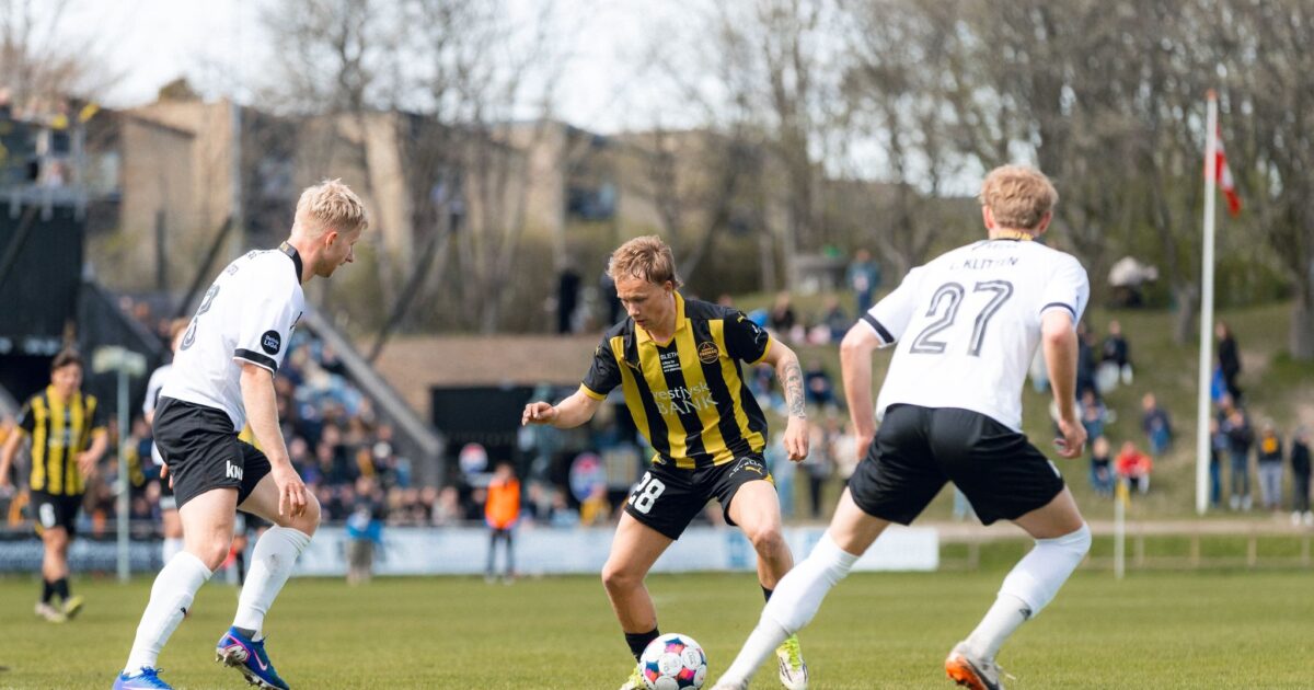 Hobro hiver Aarhus Fremad ned i nedrykningsdrama Foto: Keveren Guillou - @Kevereng