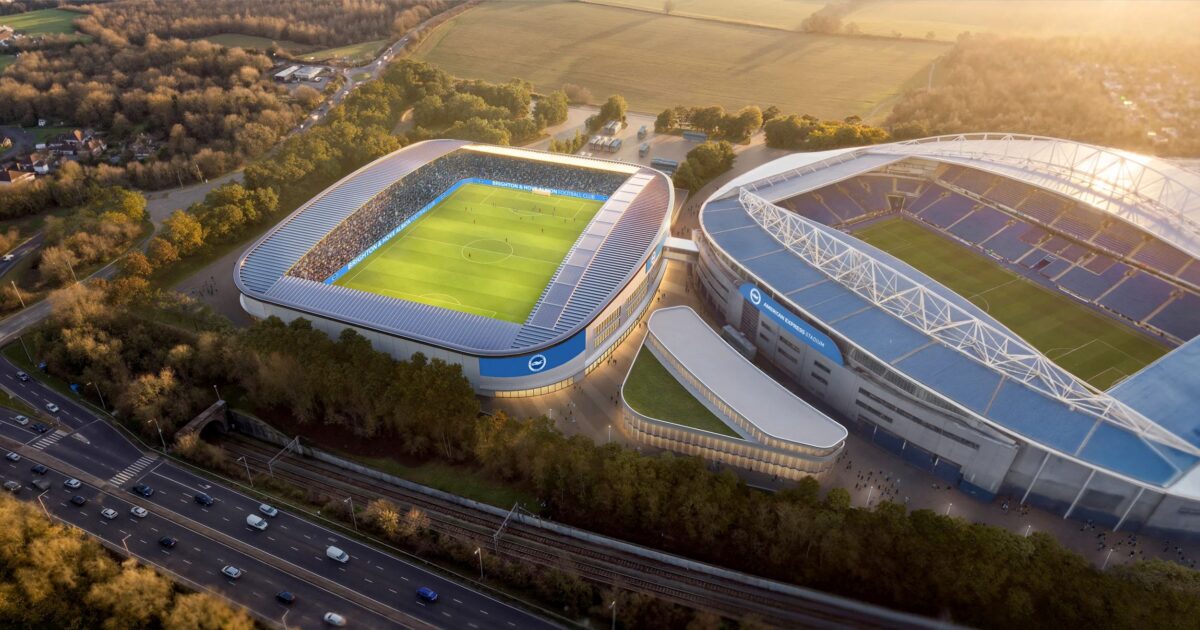 LIVE: Brighton først i Europa – spritnye stadionplaner Foto: Brighton and Hove Albion