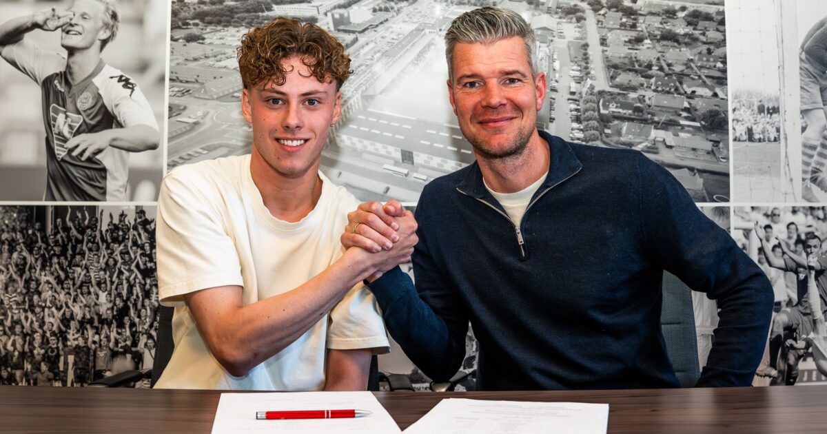 Forsinket fødselsdagsgave: VFF belønner talent med lang kontrakt Foto: Viborg FF