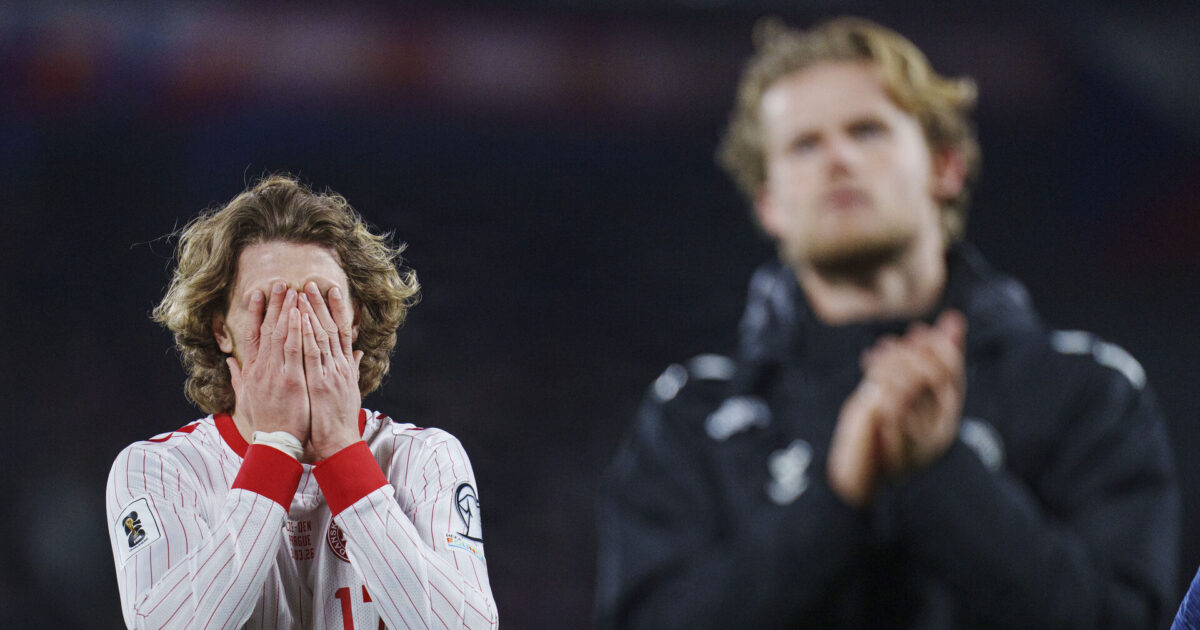 Dansk angriber indrømmer: Turde ikke at sparke straffespark Foto: Liselotte Sabroe/Ritzau Scanpix