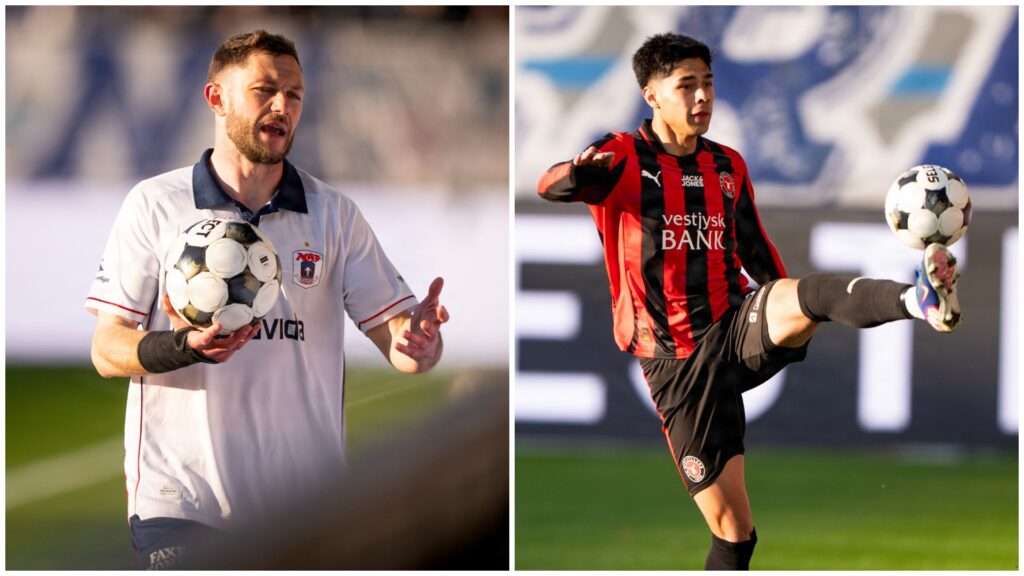 Dario Osorio Henrik Dalsgaard AGF FC Midtjylland