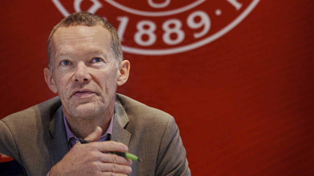 Erik Brøgger Rasmussen er direktør i DBU