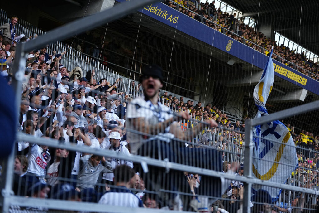 AGF-fans i Brøndby.