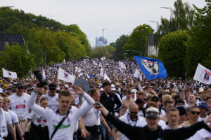 AGF's fans klar til guldfest.