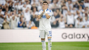 Rodrigo Huescas i aktion for FC København
