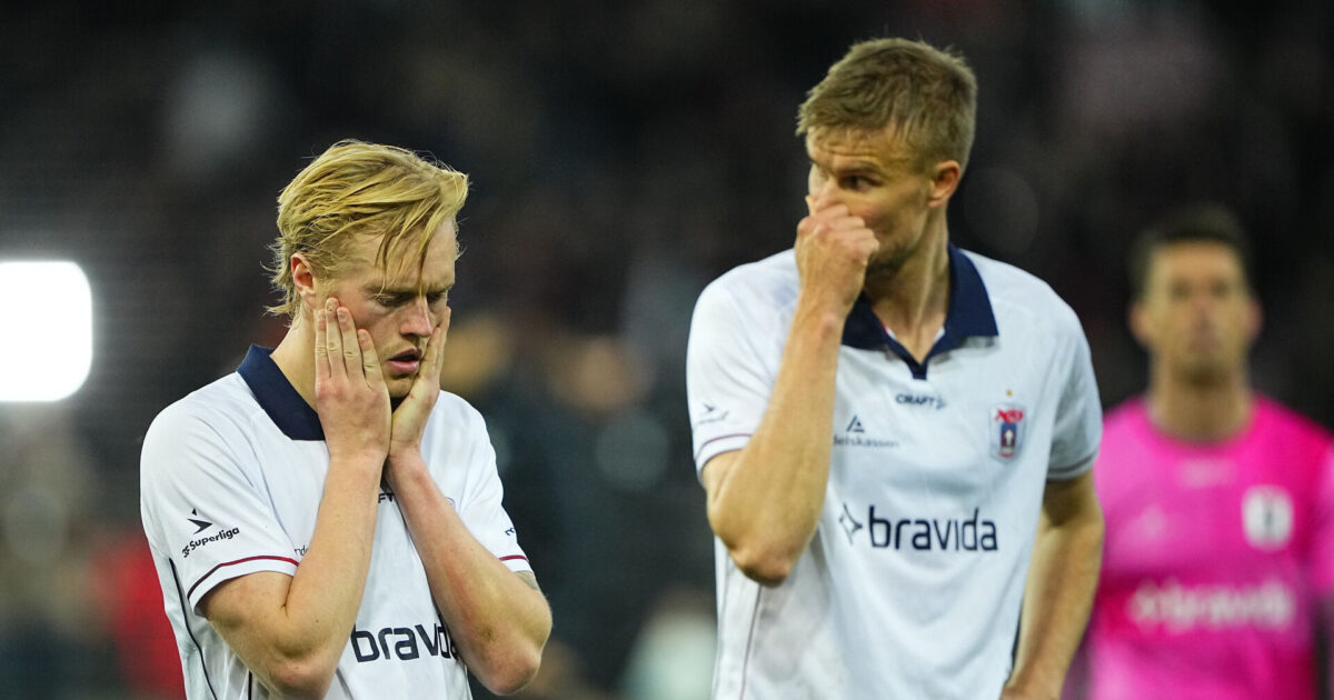 Efter stort kollaps: AGF-træner med godt nyt forud for nyt drama Foto: Bo Amstrup/Ritzau Scanpix