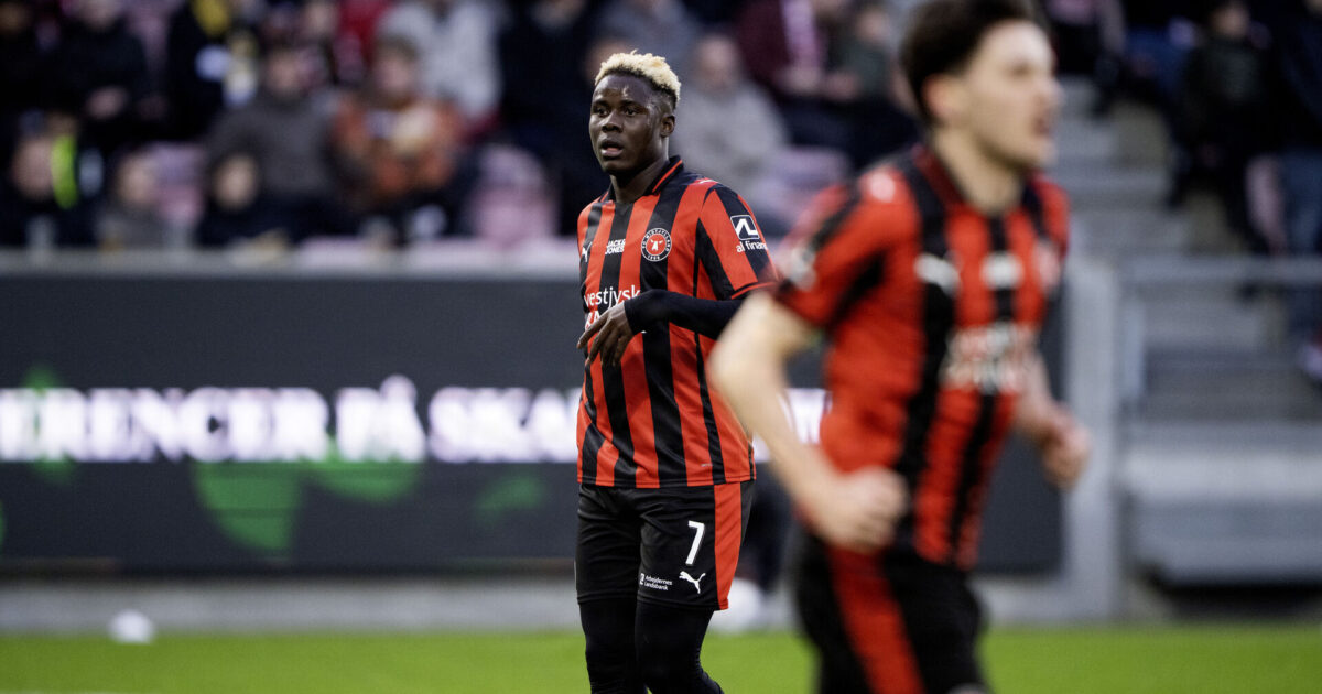 Sovet på hospitalet: Knivstikkeri har påvirket FCM-stjerne Foto: Bo Amstrup/Ritzau Scanpix