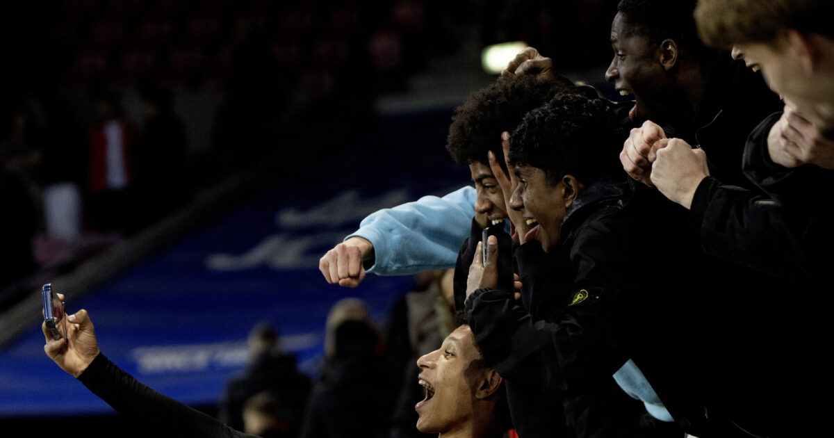 19-årig FCM-helt: ‘Fået kæmpe krammer’ Foto: Bo Amstrup/Ritzau Scanpix