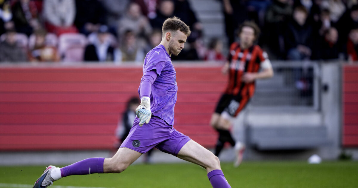 FCM-keeper om Hansen-brøler: Det er ikke sjovt Foto: Bo Amstrup/Ritzau Scanpix