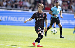 Valdemar Byskov for FC Midtjylland den 2. august 2026.