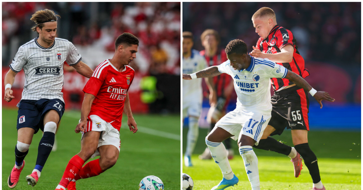 LIVE: Forvirret? Her kan du se AGF, FCK og FCM’s kampe Liselotte Sabroe/Ritzau Scanpix og Manuel De Almeida/EPA/Ritzau Scanpix