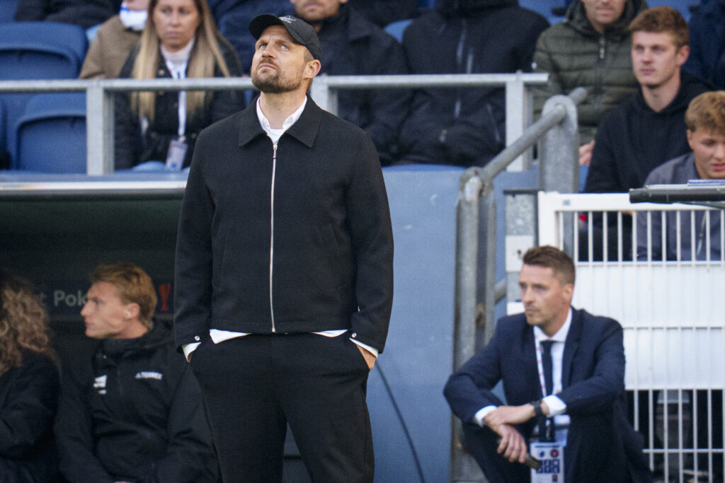 Bo Svensson under FCK FCM pokalfinalen