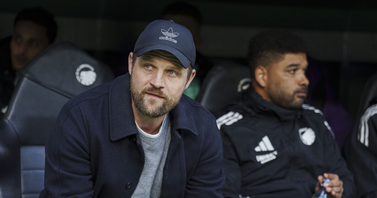 Moukoko leverede et show: Måske nemmere for mig at nå ham Foto: Liselotte Sabroe/Ritzau Scanpix