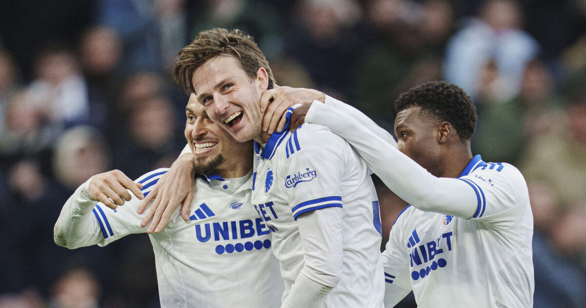 FCK-profil brækkede sig inden kampen: Mærkede noget i maven Foto: Liselotte Sabroe/Ritzau Scanpix