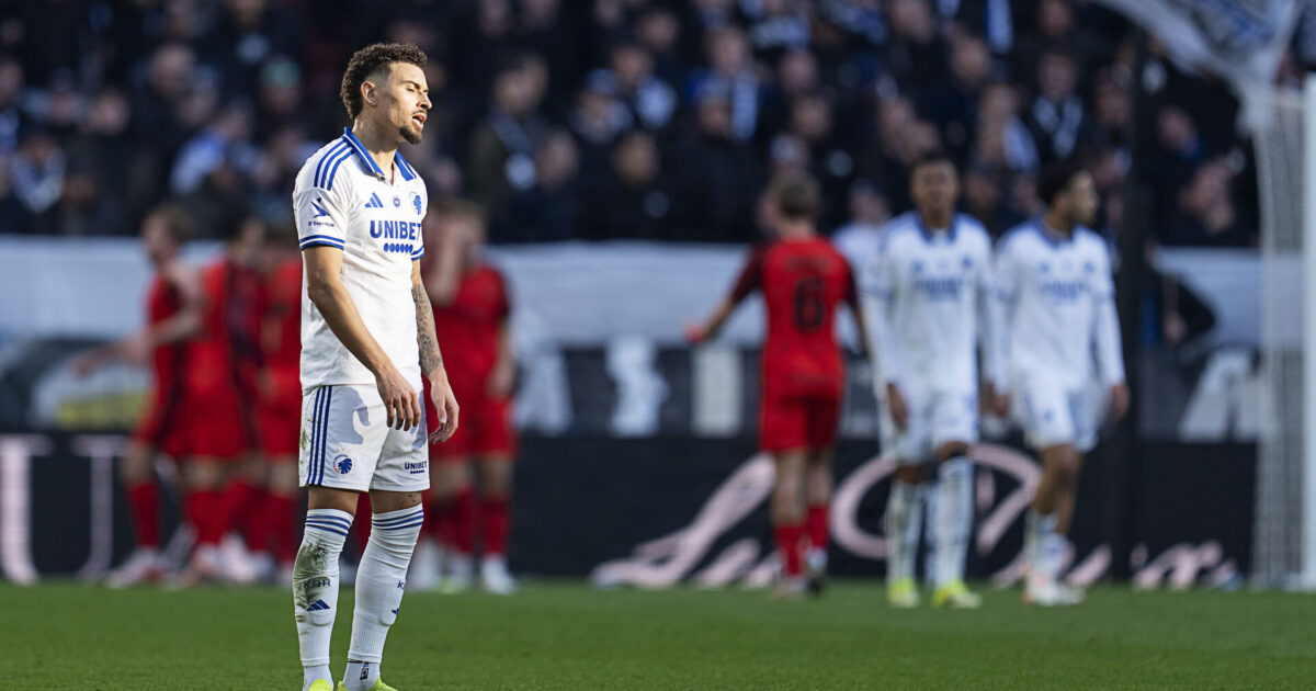 Jordan Larsson har undskyldt til Neestrup Foto: Claus Bech/Ritzau Scanpix