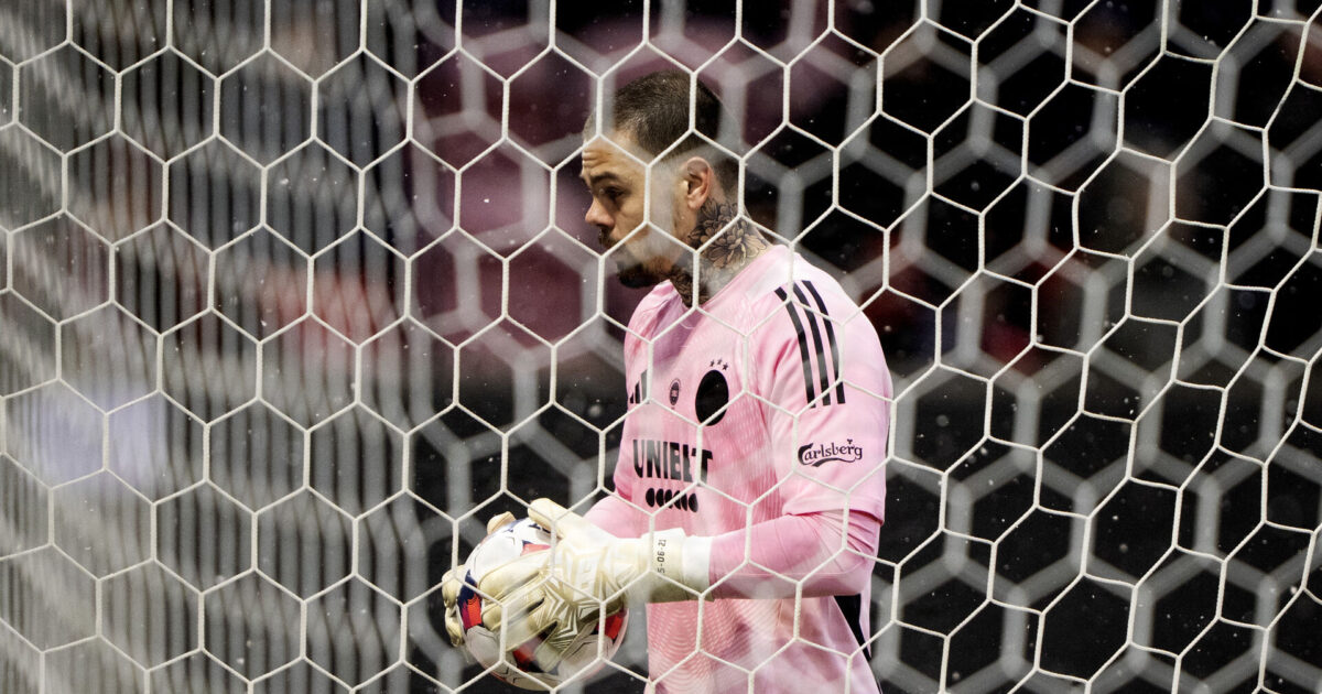 FCK-keeper om mærkelig sæson: Altid kommet tilbage efter fejl Foto: Bo Amstrup/Ritzau Scanpix