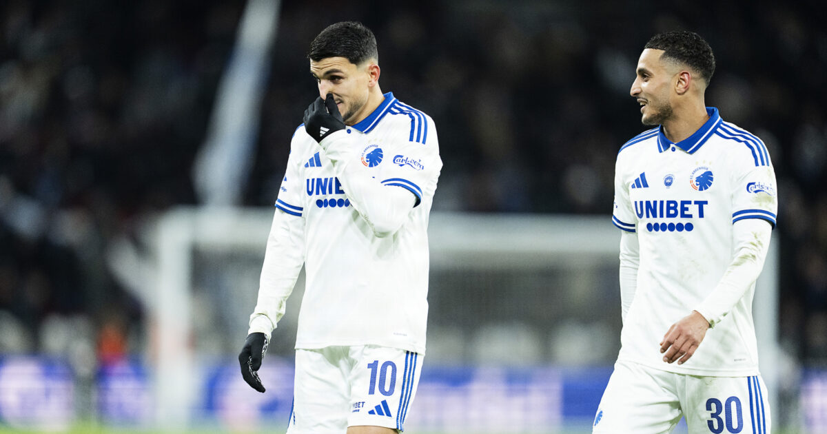 FCK’er misser kamp med bizar skade Foto: Claus Bech/Ritzau Scanpix