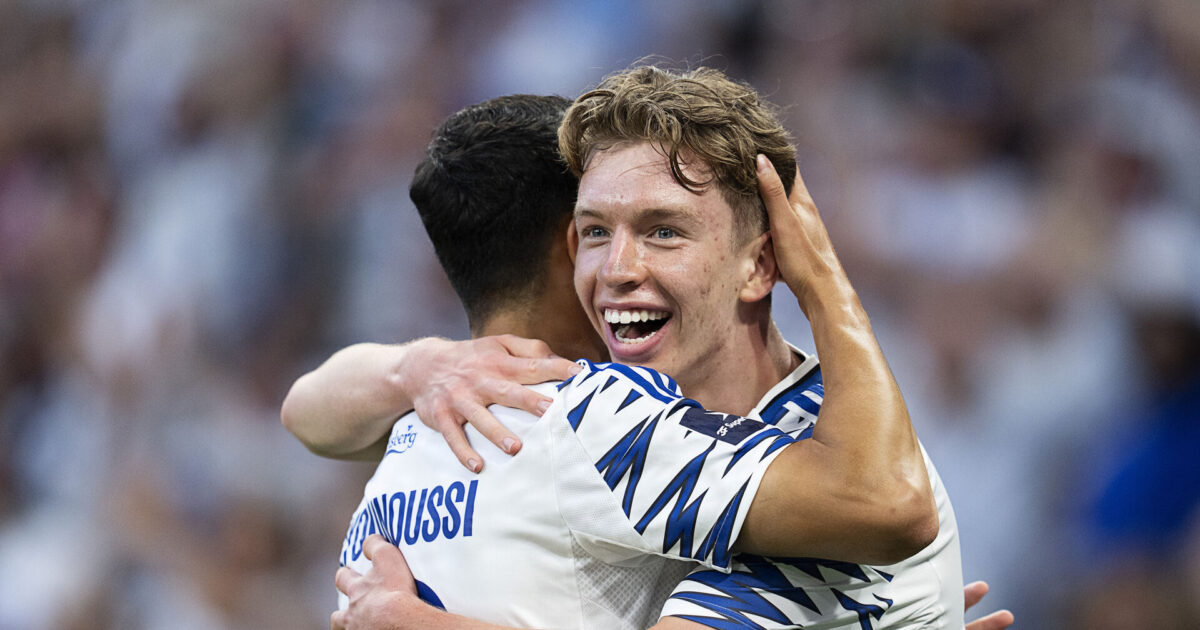 LIVE: Følger i fodsporene på FCK-legender Foto: Claus Bech/Ritzau Scanpix