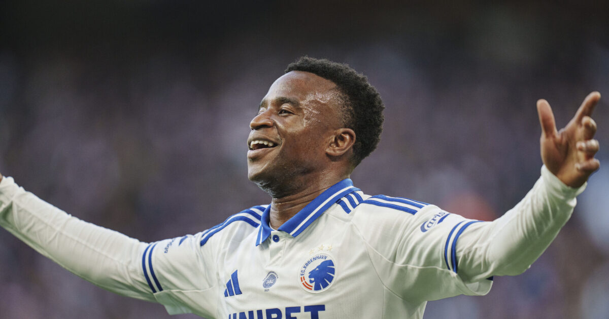 Hattrickhelten Moukoko: For længe siden vi har vundet Foto: Liselotte Sabroe/Ritzau Scanpix