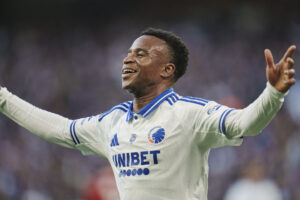 Youssoufa Moukoko jubler over sin scoring