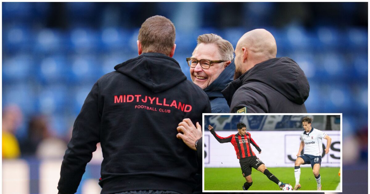 Steinlein jubler over FCM-data: Nummer et i Superligaen Fotos: Liselotte Sabroe/Ritzau Scanpix og Bo Amstrup/Ritzau Scanpix