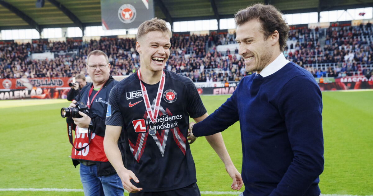 FCM-back mindes vild Superliga-triumf: Den mest vanvittige kamp Foto: Bo Amstrup / Ritzau Scanpix/Ritzau Scanpix