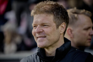 Jens Fønsskov Olsen med et smil på læben.