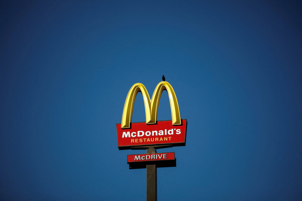 McDonald's logo.
