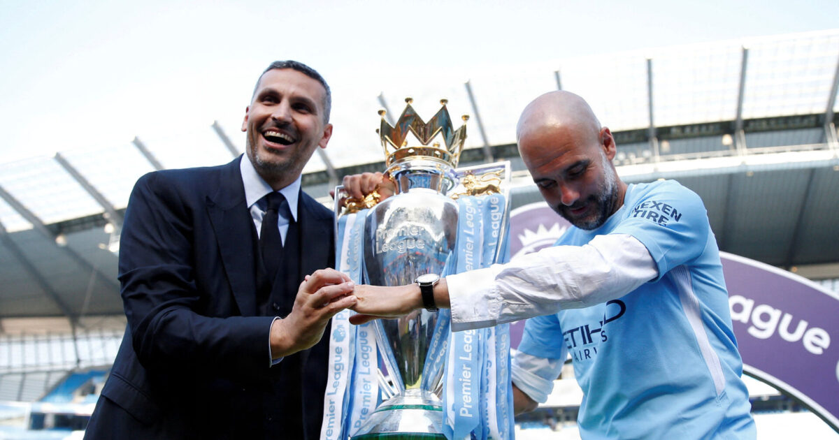 LIVE: Nu kommer Pep og viser sin støtte Foto: Action Images via Reuters/Carl