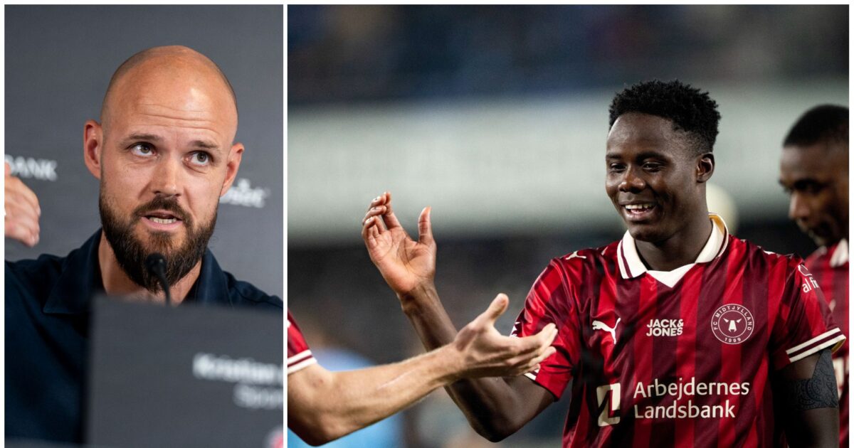 Koster skaden et Superliga-rekordsalg? Her er FCM-stjernens reaktion Fotos: Bo Amstrup/Ritzau Scanpix og Ida Marie Odgaard/Ritzau Scanpix