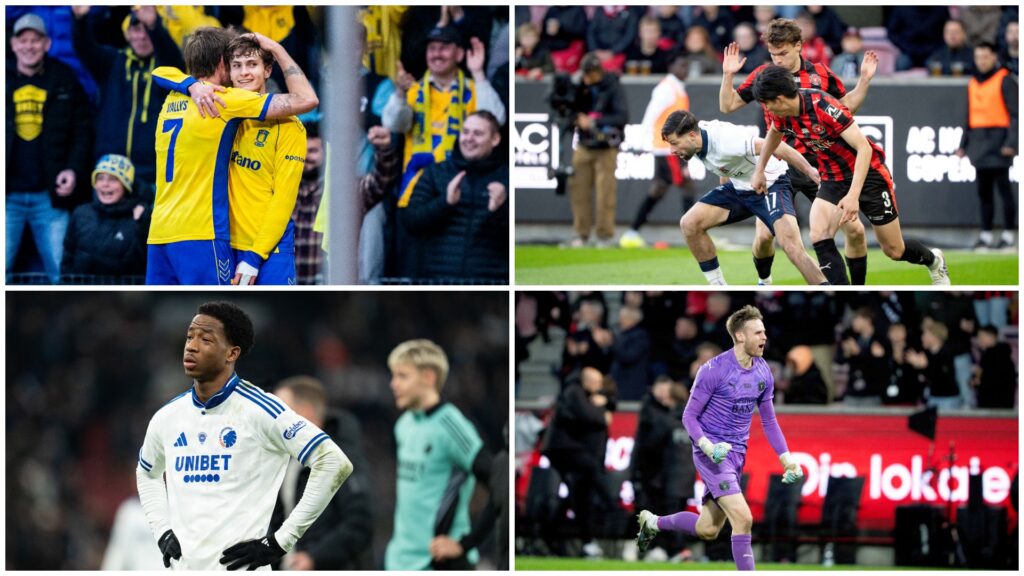 Geovanni Vianney FCK Elias Olafsson Kevin Yakob AGF Brøndby