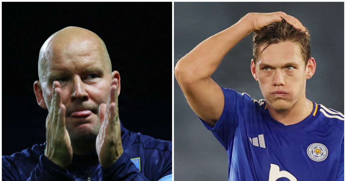 Nej nej nej: Leicester-nedrykning nærmer sig efter fadæse Foto: Ritzau Scanpix/REUTERS