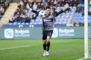 Jesper Hansen i kamp for AGF.