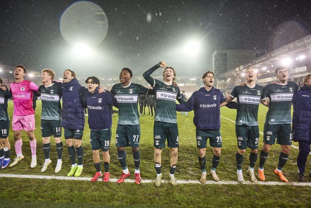 AGF-spillerne hopper 