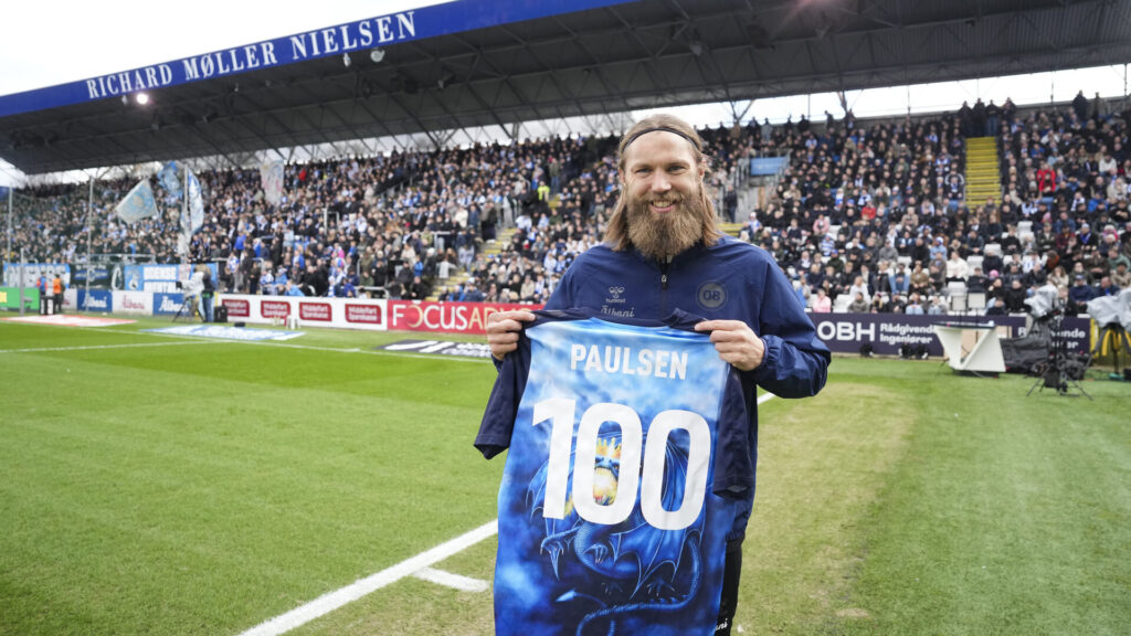 Bjørn Paulsen før OB-kamp